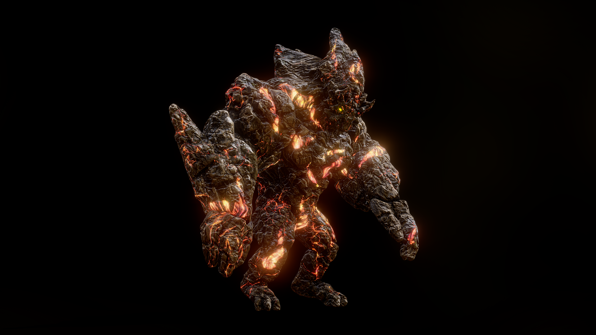 Fortune Hero - Volcanic Creature